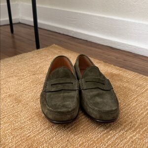 RALPH LAUREN PURPLE LABEL
Men's Collins Suede Penny Loafers